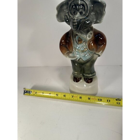 VTG 1968 Jim Beam Elephant Decanter, specifically the Republican version, produc - Picture 6 of 8